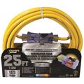 Powerzone Cord Ext 12/3 Sjtow X 25Ft Yel ORP511825